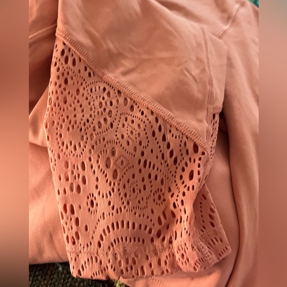 PINK LIKE NEW Leggings - Peach - Size Large - Picture 5 of 5